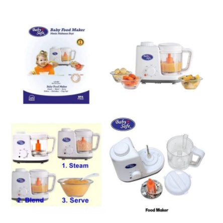 FOOD MAKER-BLENDER BABY SAFE-PENGUKUS MAKANAN BAYI