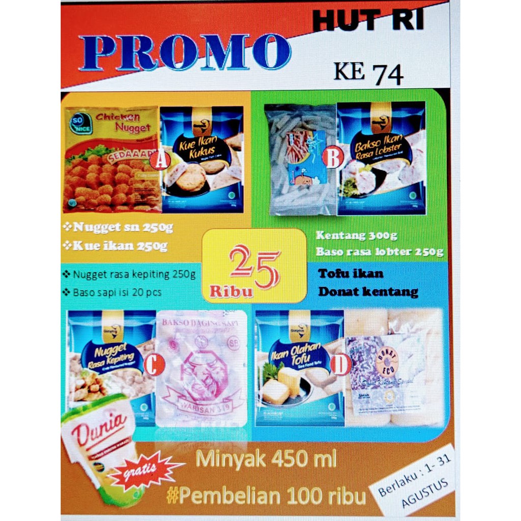 

Paket Budling 100rb