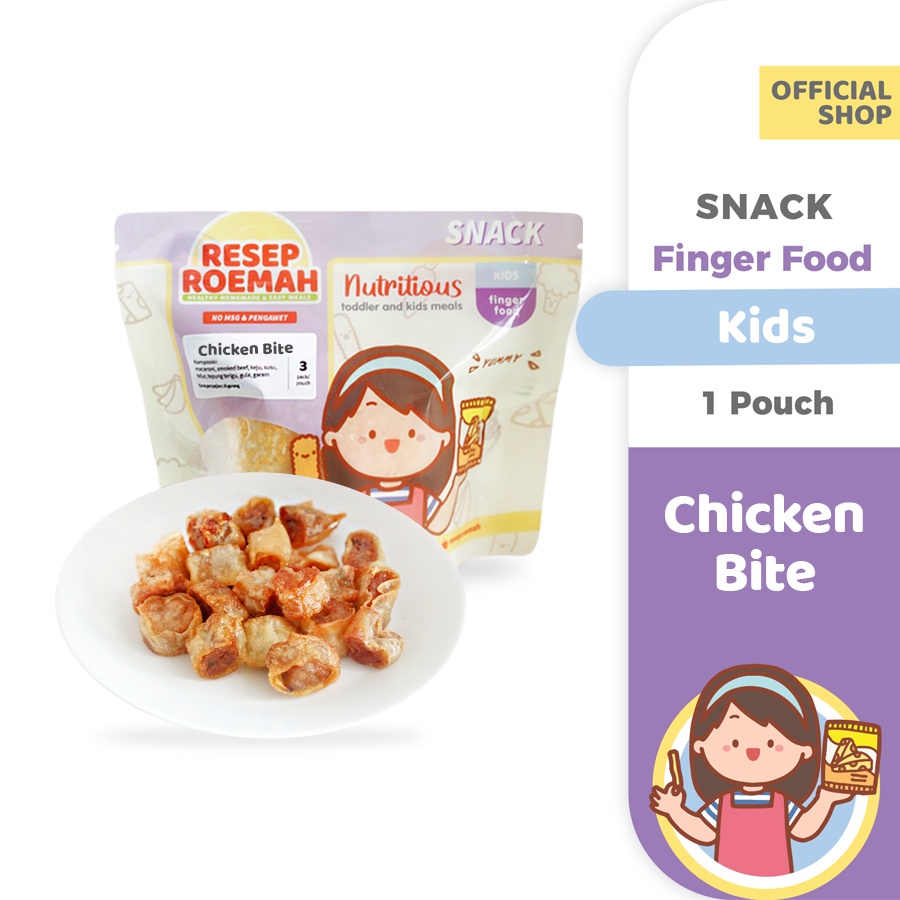 resep roemah chicken bite   makanan sehat anak balita   kids healthy homemade frozen food   no msg