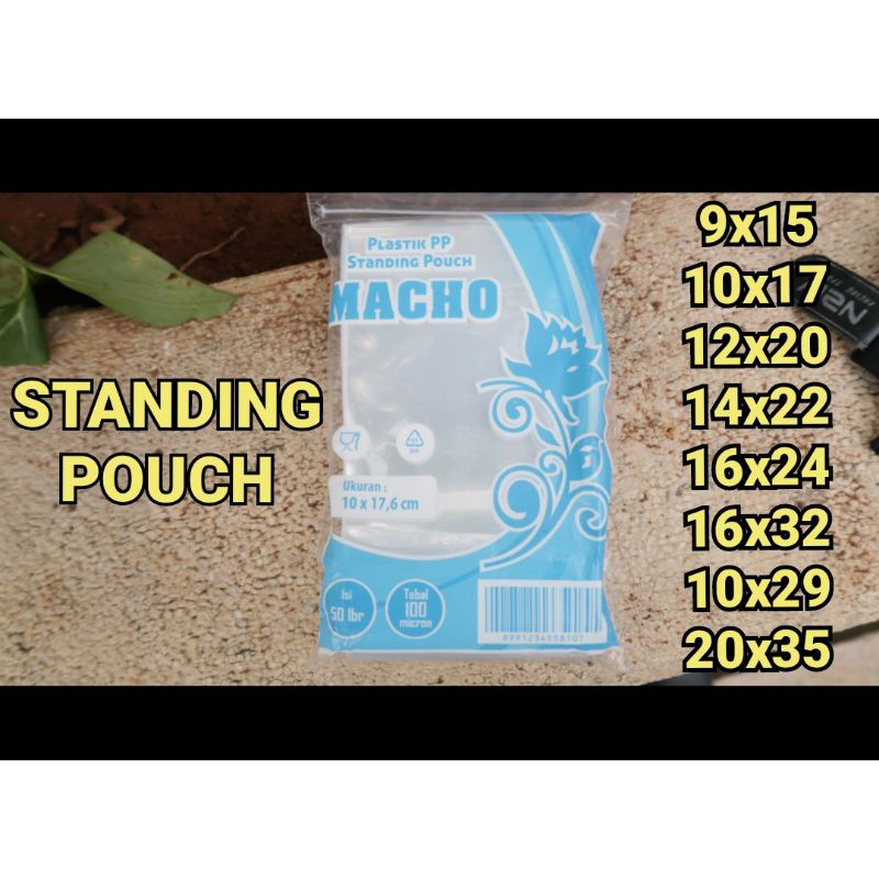 Plastik pp standing pouch