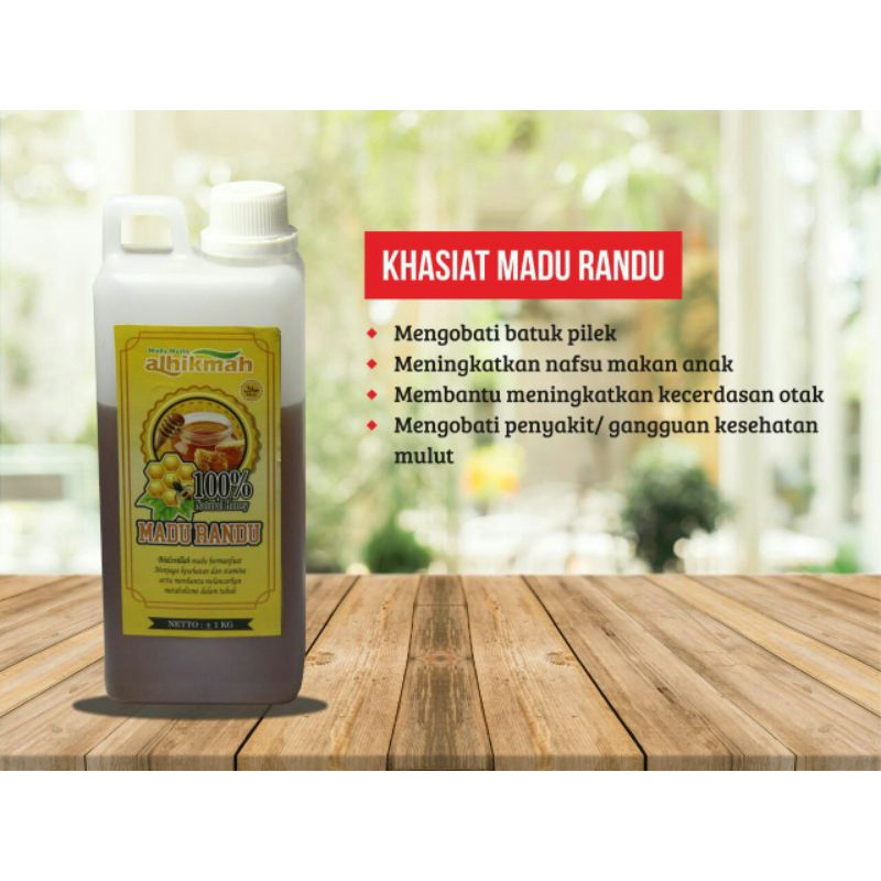 

Madu Nektar Randu 100% - Madu Murni Asli Ternak 1/2 kg - Madu Mentah Original