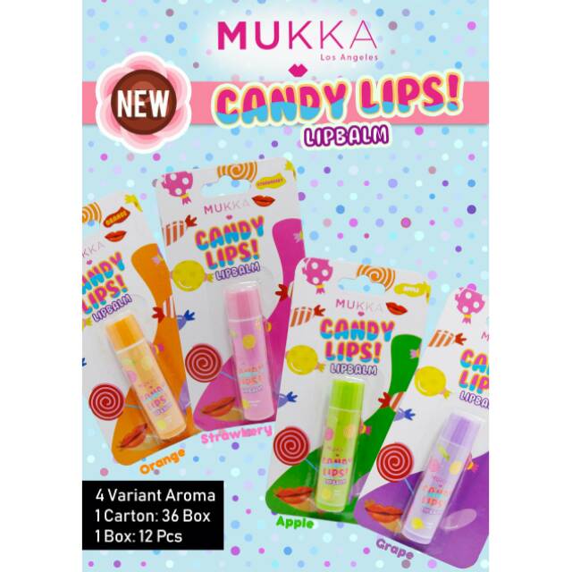 MUKKA Candy Lip Balm