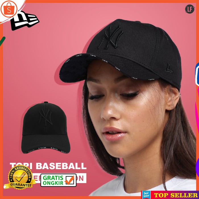 TOPI PRIA BASEBALL NY CAP KOREA SNAPBACK DISTRO COWOK KEREN STYLE HAT IMPORT w9