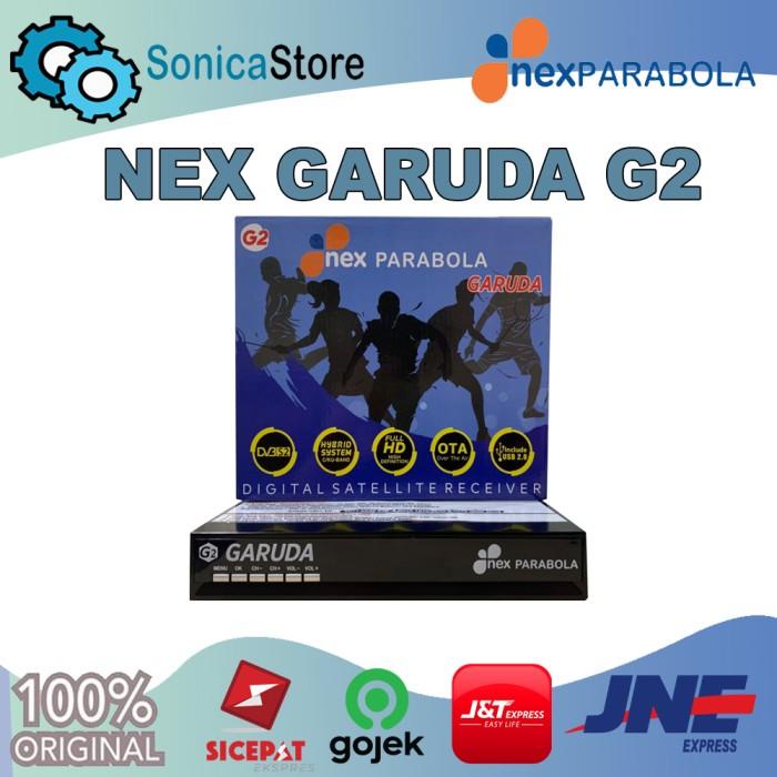 Recierver Parabola Nex Garuda G2 New Biru Hybrid [ C Band & Ku Band ]