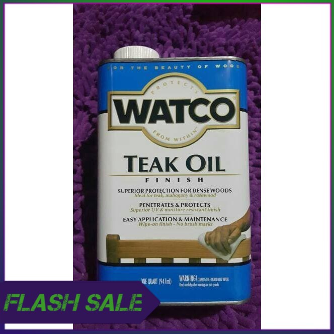 Watco Teak Oil   cat kayu