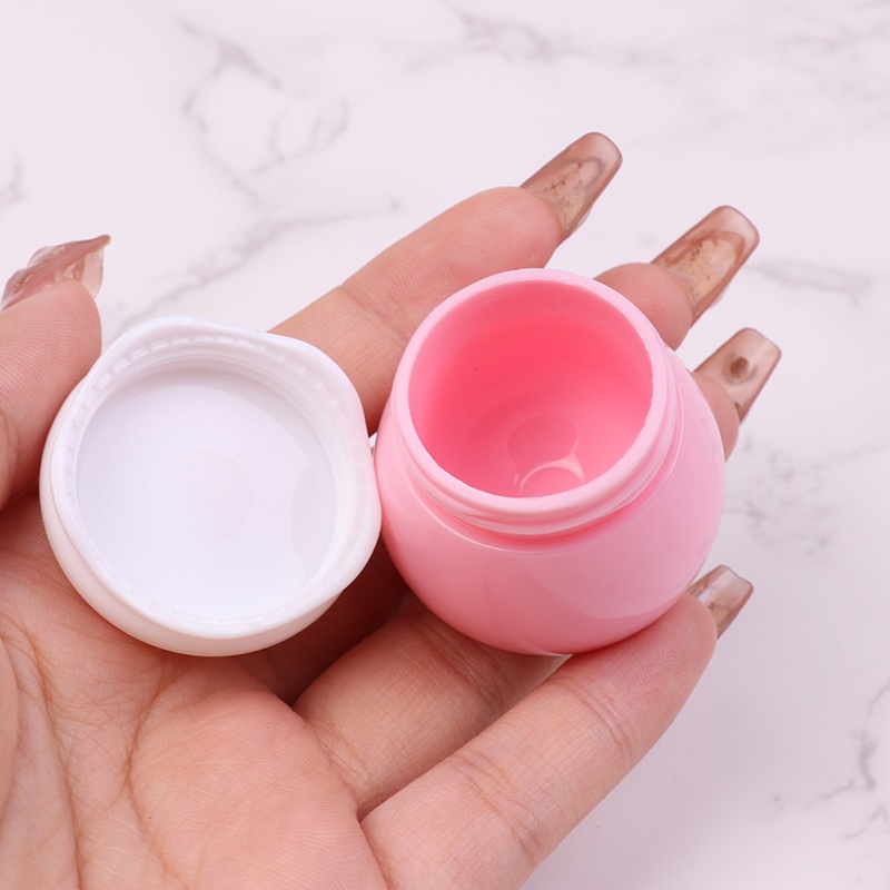 1pc Botol Jar Wadah Krim Wajah Portabel Bahan Akrilik Transparan