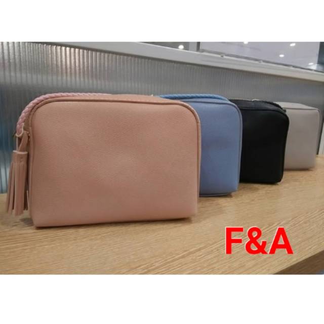 MINISO SOLID COLOR RECTANGLE CROSSBODY BAG