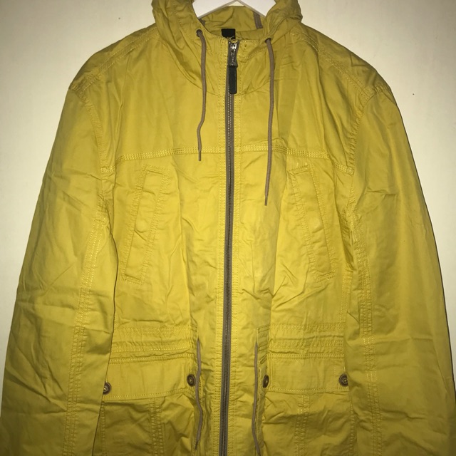 Preloved winter jacket kuning size L unisex S.OLIVER
