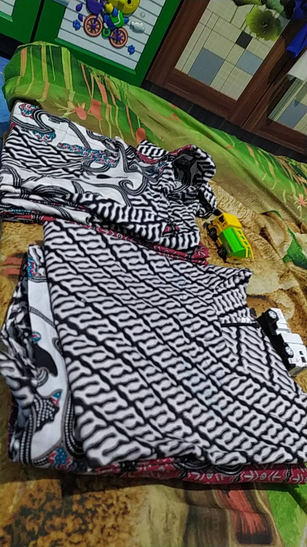 Kemeja Batik Anak - Batik Anak - Baju Batik Anak Laki Laki Umur 2-12 Tahun Hem Batik Anak Pendek