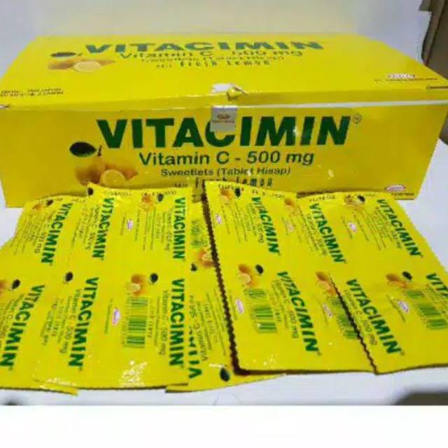 

Vitacimin 500mg per strip