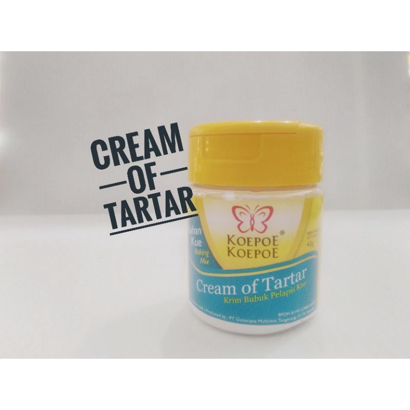 

CREAM OF TARTAR Cap KOEPOE KOEPOE