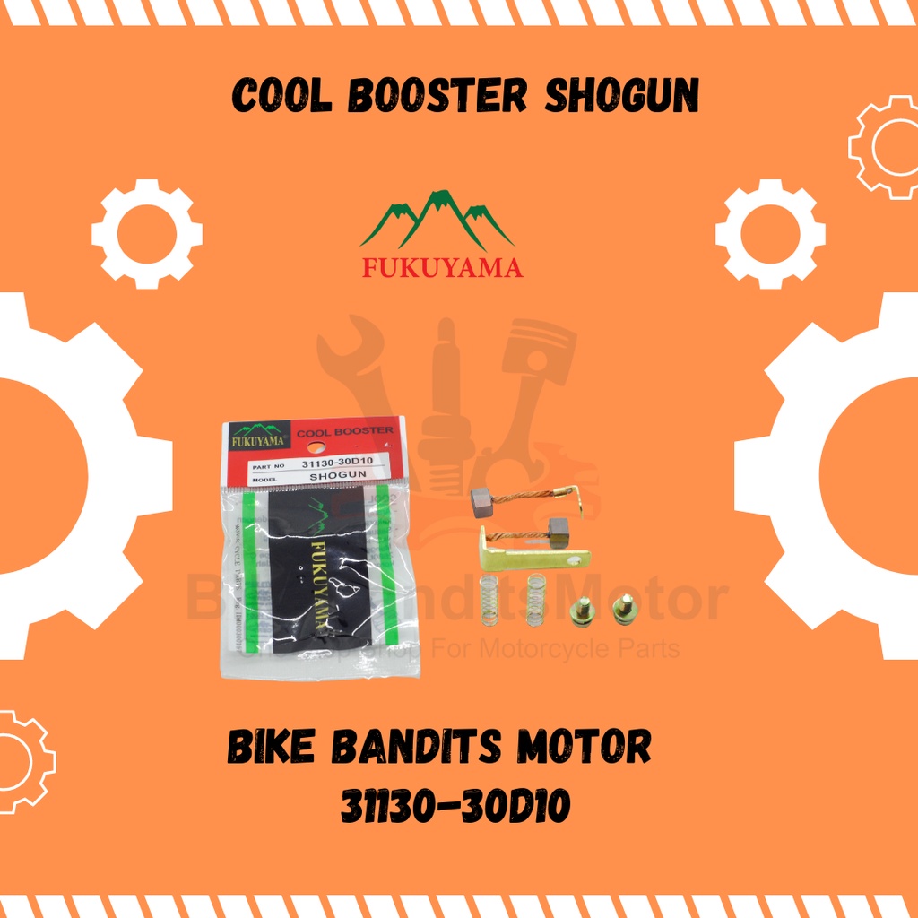 Cool Booster Arang Dinamo Stater Shogun Fukuyama