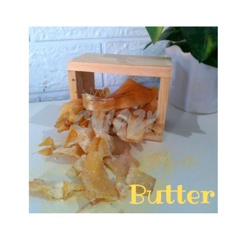 

Keripik pisang renyah CHIPZY rasa butter