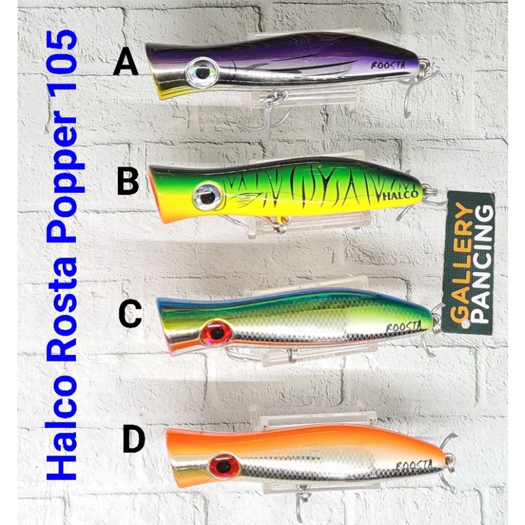 Umpan Pancing Popping Halco Roosta Popper 105
