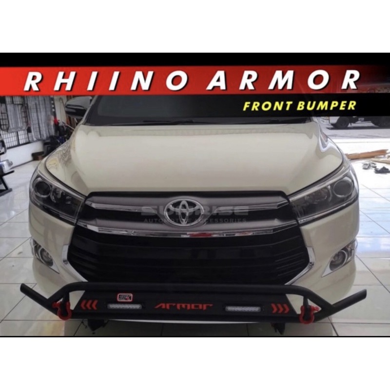 BUMPER RHIINO ARMOR TOYOTA INNOVA REBORN 2016-2021 SUPER QUALITY