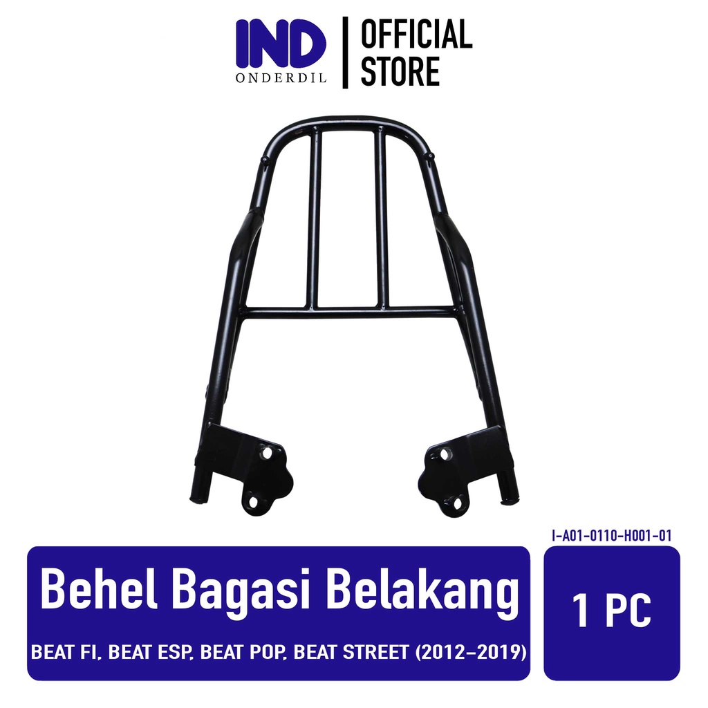 IND Onderdil Dudukan Bracket-Breket-Braket Behel-Begel Bagasi Belakang Box Jog-Jok Barang Hollow Bea