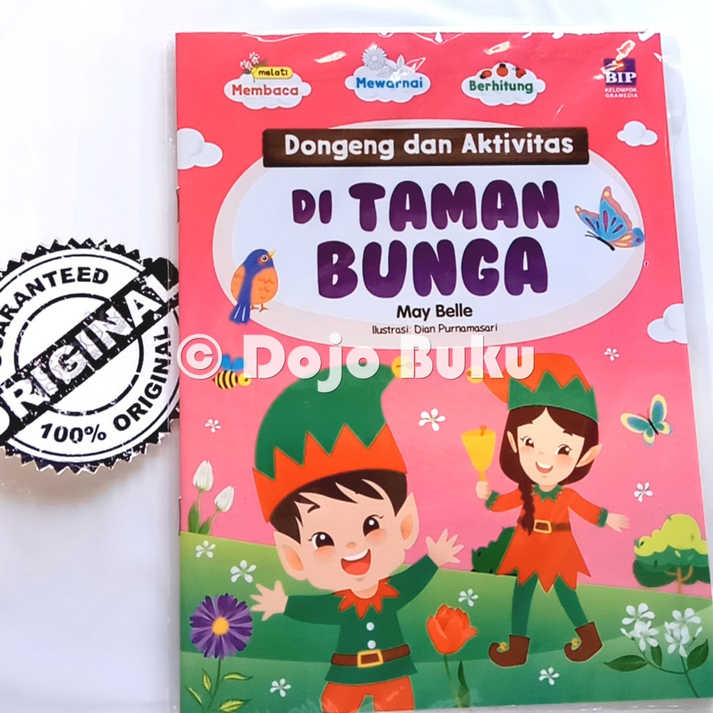 Dongeng Dan Aktivitas Di Taman Bunga by May Belle