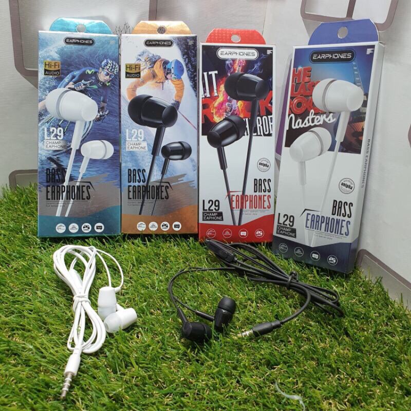 Hf / HEADSET L29 MEGABASS Plus Packing Kwalitas Bagus