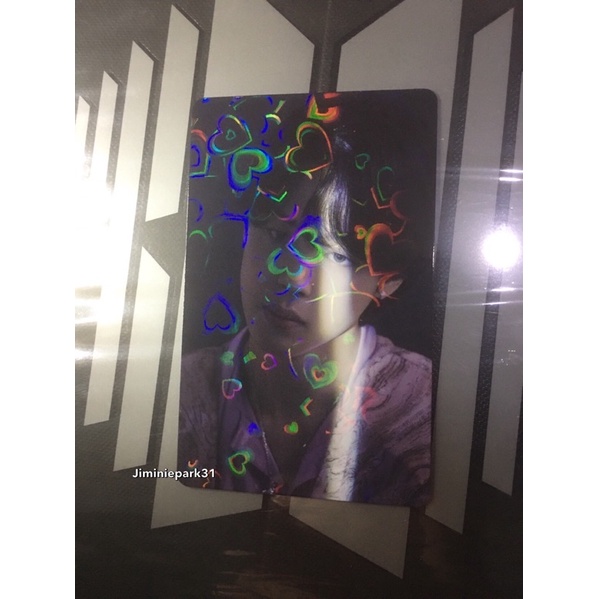 PC PHOTOCARD POB PROOF JAPAN JPFC HOLOGRAM JIMIN BTS