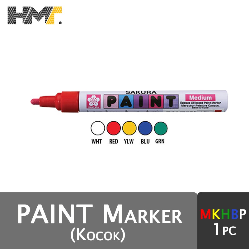 

SAKURA Paint Marker (1Pcs) / Spidol Kocok