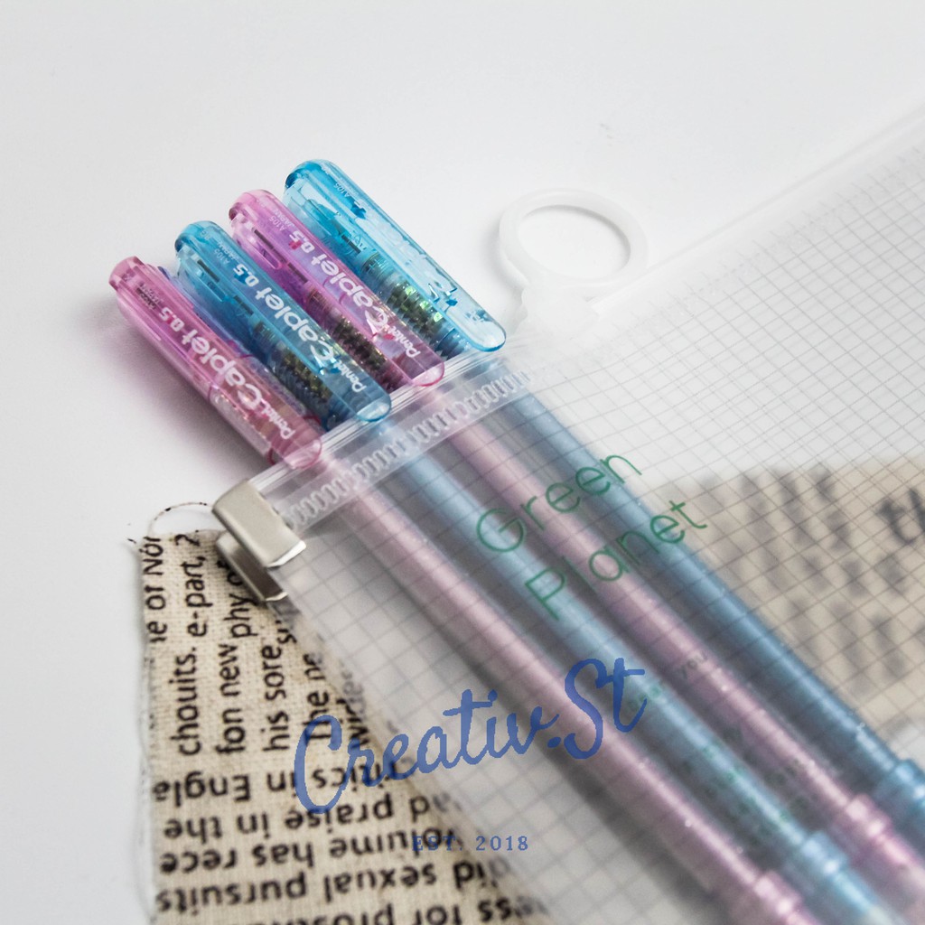 

PENTEL Pensil Mekanik Caplet Glitter Ax 105 M 0.5 Mm
