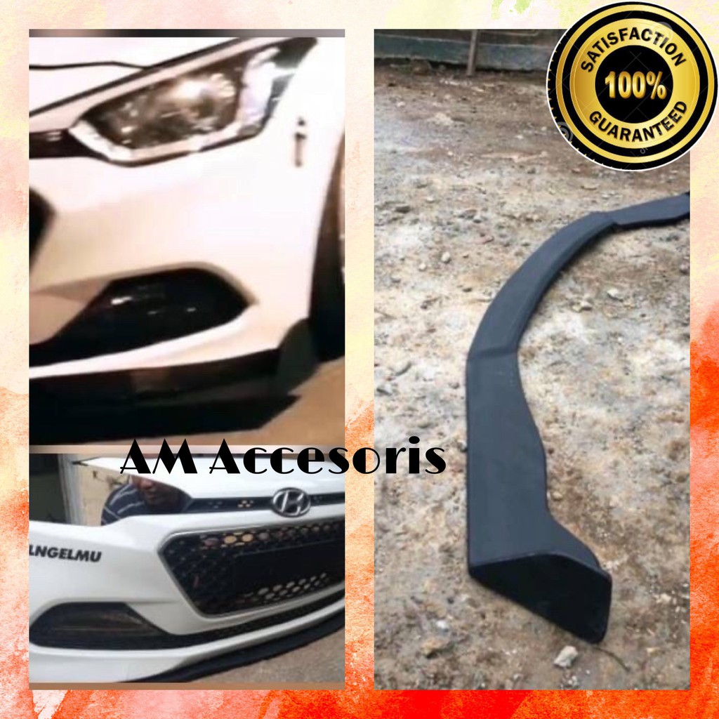 Lips Winglet Spliter Bumper Bemper Hyundai i20 Murah dan Berkualitas