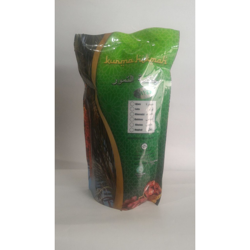 

KURMA HIKMAH KHALAS Isi 500 gr