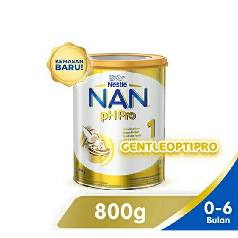 Susu Formula NAN pH Pro 1 NESTLE 800g 800gr 800 gram