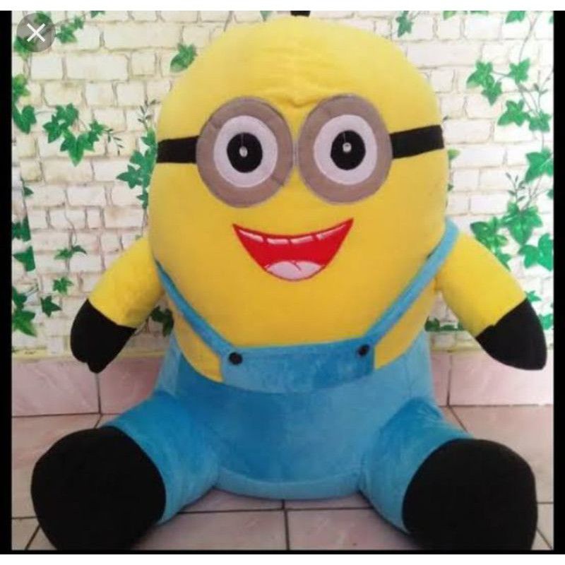 Boneka Minion Ukuran Jumbo Besar Tinggi 70cm