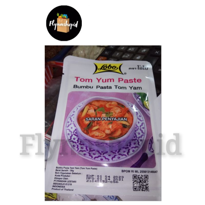 

Lobo Tom Yum Paste / Bumbu Tom Yum Instant Lobo