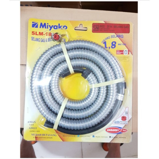 Selang Gas 1.8M Spiral Miyako SLM-18