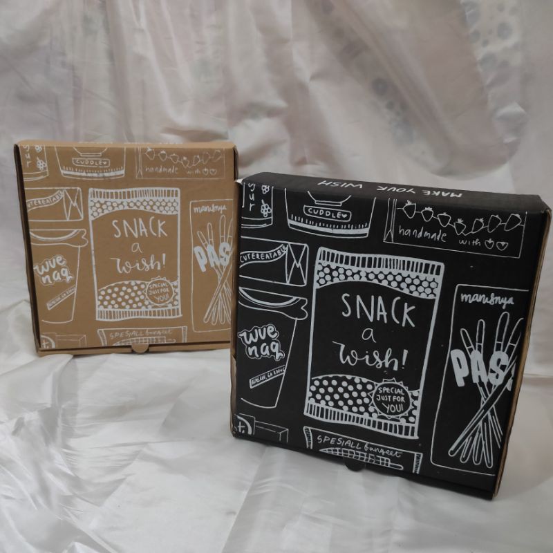 

Snack box | SNACK A WISH / KATA DALAM SNACK (Snack box) | [ Kado cowok cewek ultah wisuda anniversary pernikahan gift box hampers ]