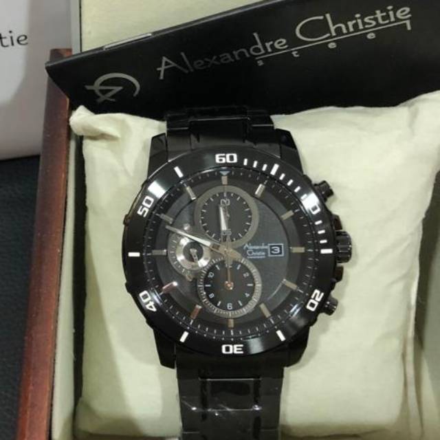 Alexandre Christie AC 6473 Full Black Ladies