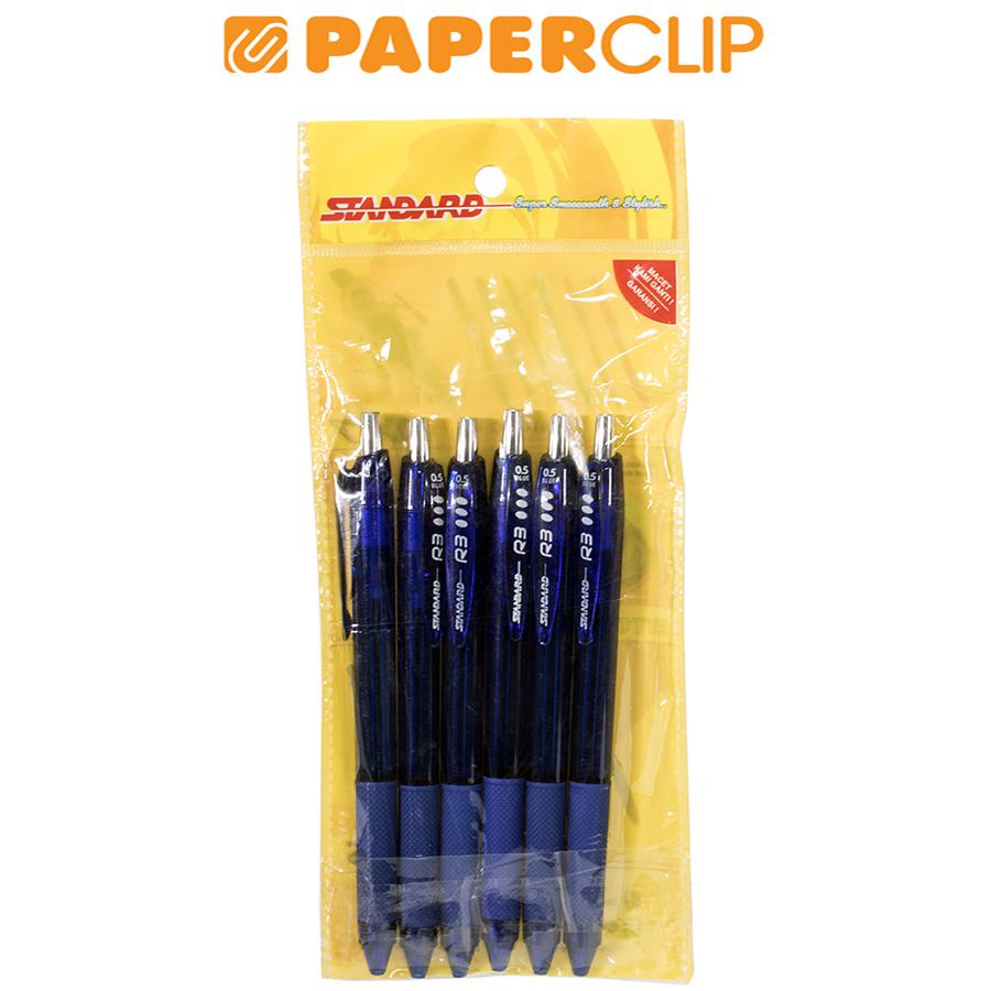 

PULPEN / PEN STANDAR R3 ISI 6 BIRU