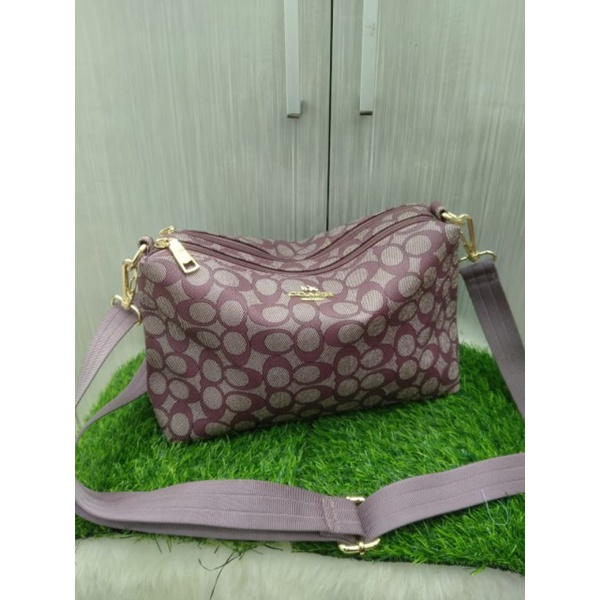 tas fashion selempang 2ruang coach co 2238,coach Slingbag 2 ruang