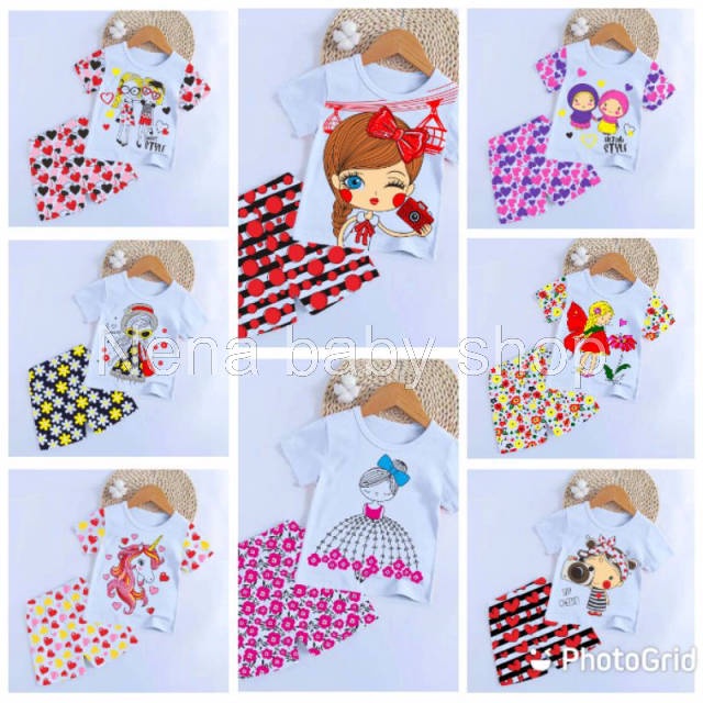 Nena baby shop - VALMELO SETELAN ANAK CEWEK/BAJU ANAK PEREMPUAN/SETELAN ANAK UNISEX/SETELAN ANAK