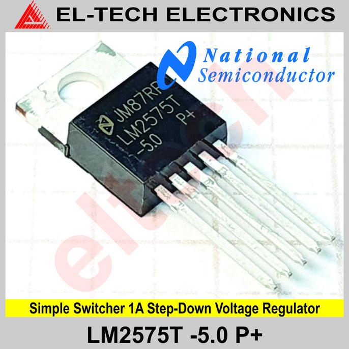 LM2575 LM2575T LM 2575T 2575 T -5.0 P+ Switcher 1A Voltage Regulator elt3ch Buru Order