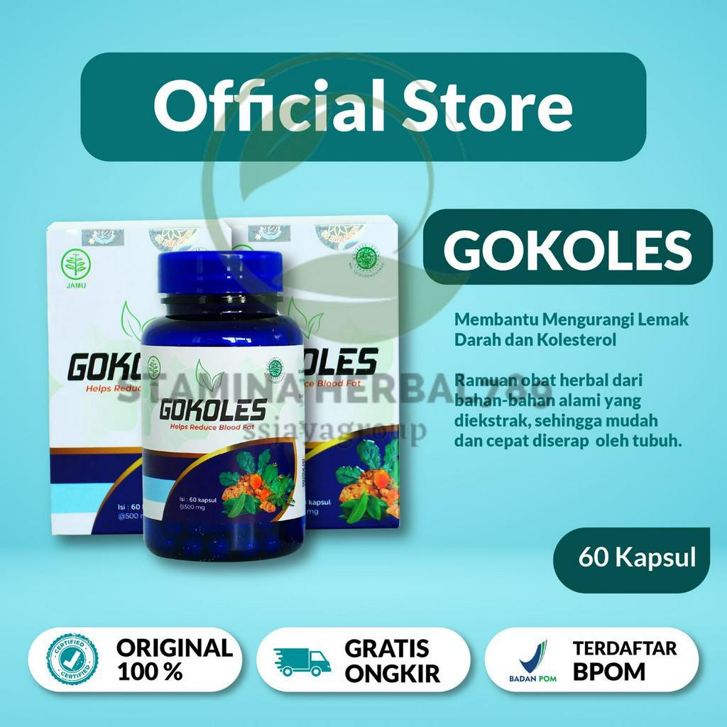 GOKOLES AMPUH MENURUNKAN KOLESTROL/SS JAYA GROUP/SS JAYA GRUP