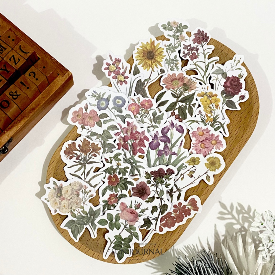 

ANYTHING ABOUT RETRO STYLE STICKER STIKER FLAKES PACK JURNAL JOURNAL PLANNING BUJO SCRAPBOOK DIY