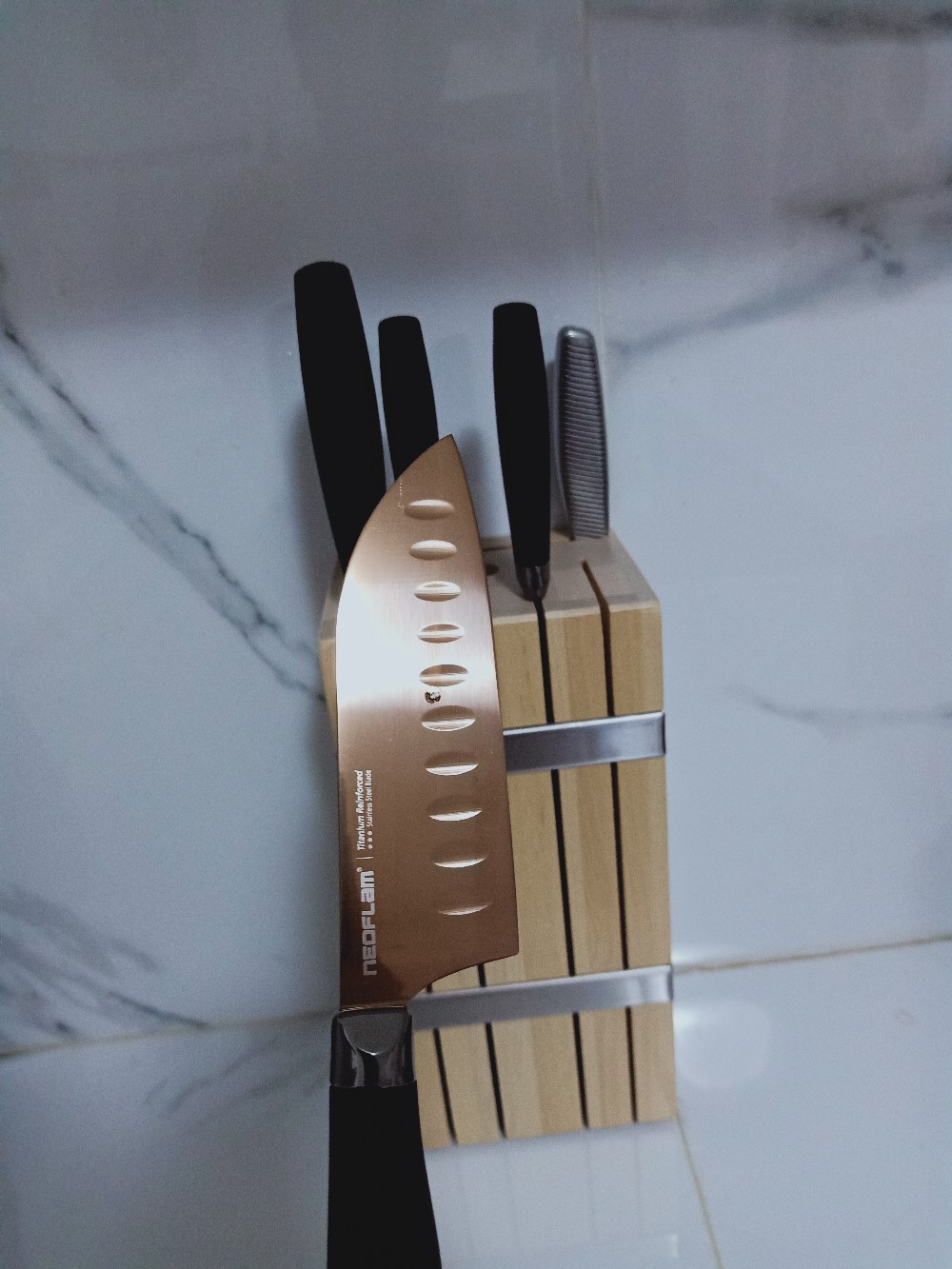 Neoflam Titanium Pairing Knife 3.5 Rose Gold / Pisau Dapur