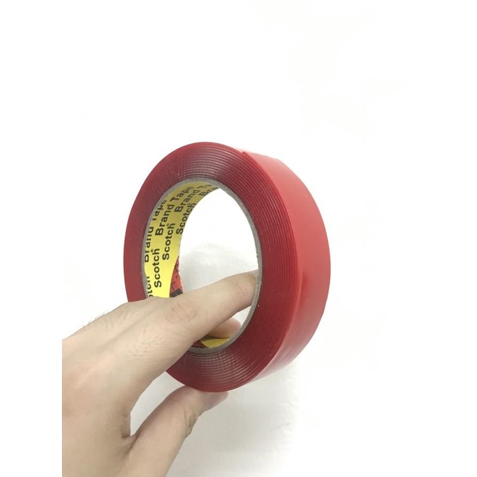 

3M Doubel Tape Bening Clear VHB 24mm 4.5 meter PERMANEN akrilik dll and-off91 Ayo Beli