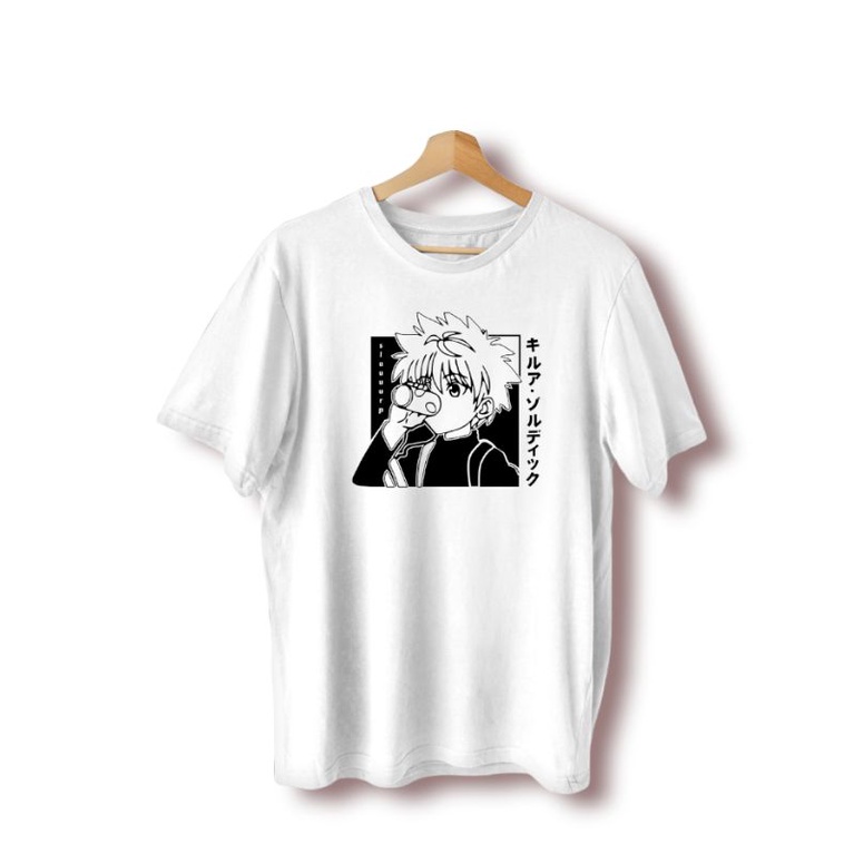 KAOS KILLUA HXH KAOS DISTRO KILLUA ANIME HUNTER