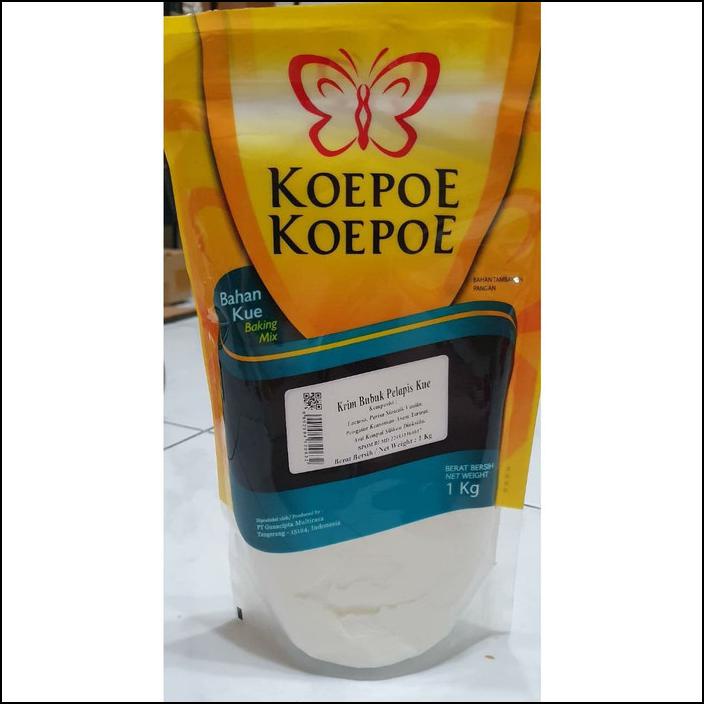 

CREAM OF TARTAR - KRIM PELAPIS KUE KEMASAN 1 KG - CAP KOEPOE KOEPOE
