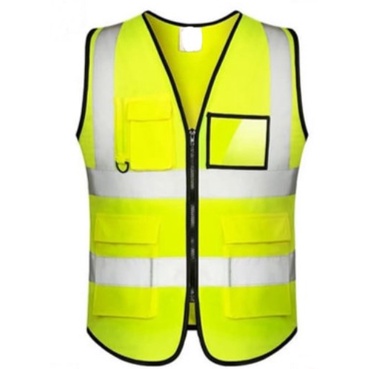 Rompi Safety Vest Kantong ID Holder Scotlight 2 Warna Allsize BSafe @100 pcs (Real Picture)