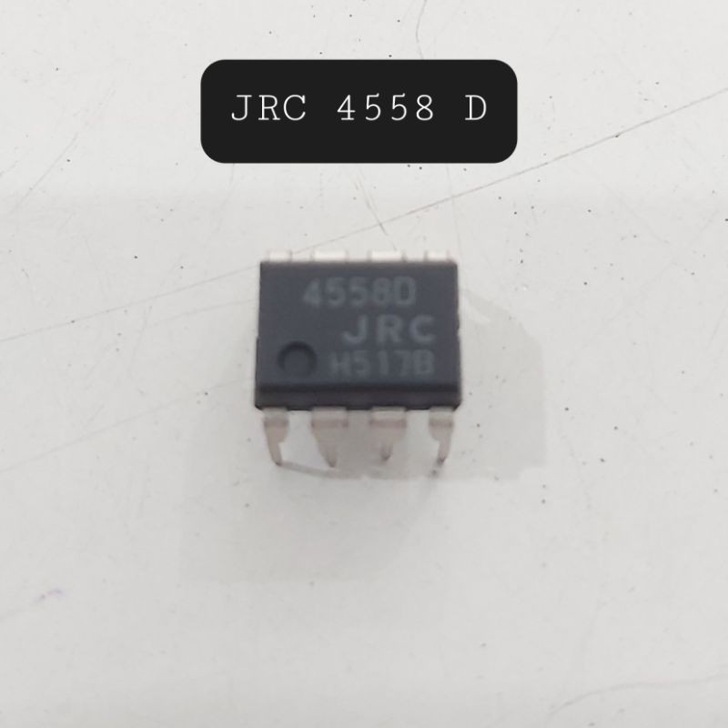 IC SUARA JRC 4558 D TRANSISTOR SUARA JRC4558D