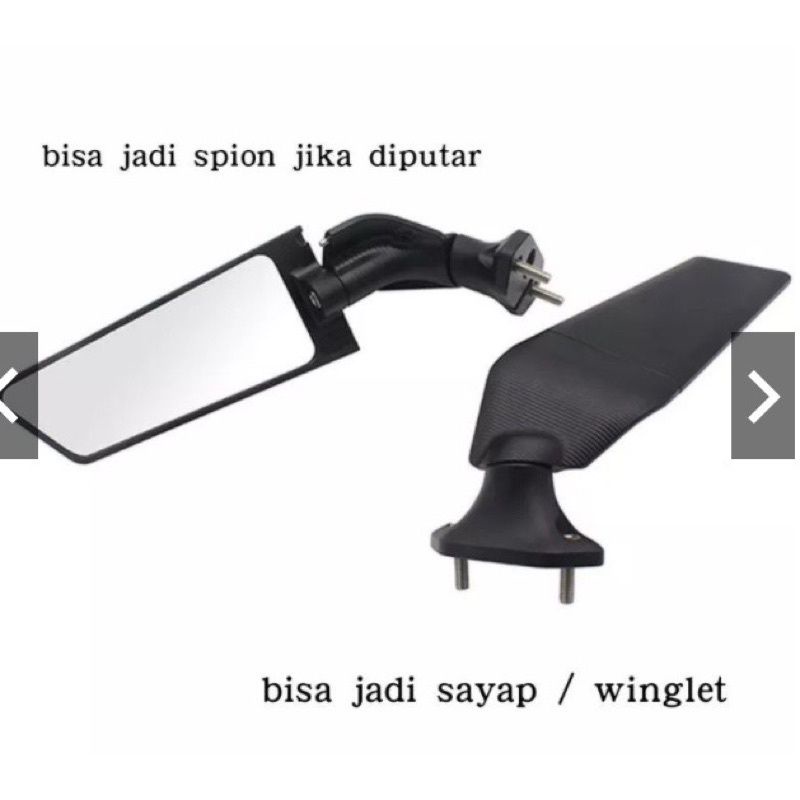 Spion Kawasaki Model ZX10R/ Spion Winglet Zx25R/Spion Fairing R25 R15 Ninja,R25,Cbr,R15,Xmax,Nmax,Pcx,Dll