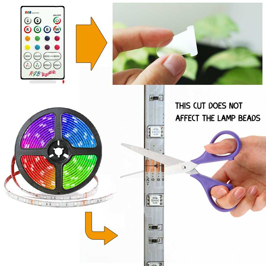 Led Strip Disco DJ Mode Beat Music, 10M RGB 220V SMD 5050,  Led Panggung GOOLOOK Lampu LED Strip Disco Music Mode RGB 10M Controller + Remote GL3 12V 5050 RGB music voice LED light Bluetooth Lamp control Smart Bluetooth APP 10 meters, 15M light with set