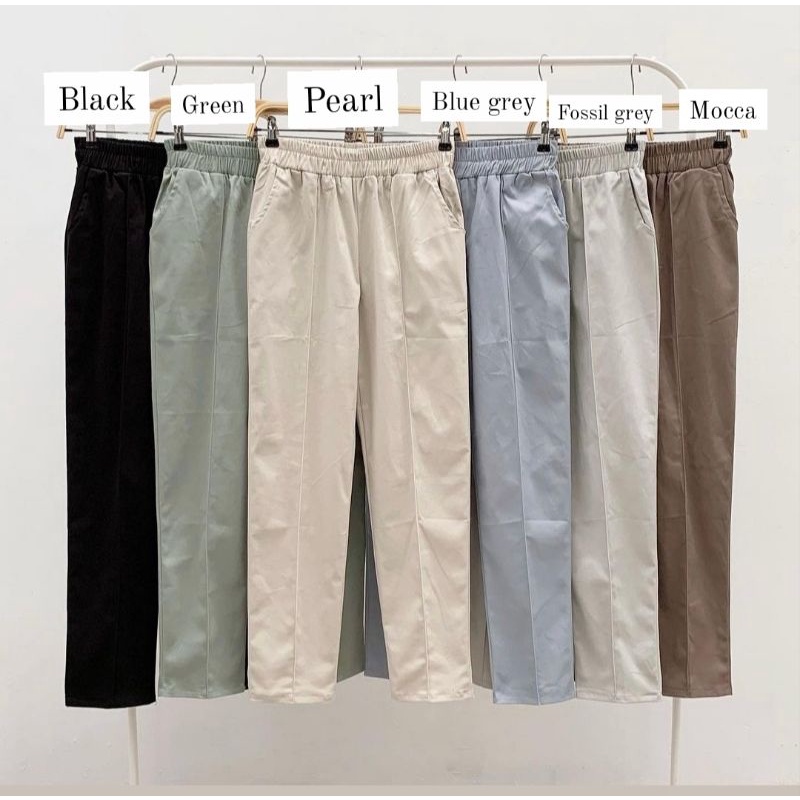 celana kerja  Zoe pants/bahan katun vol 2