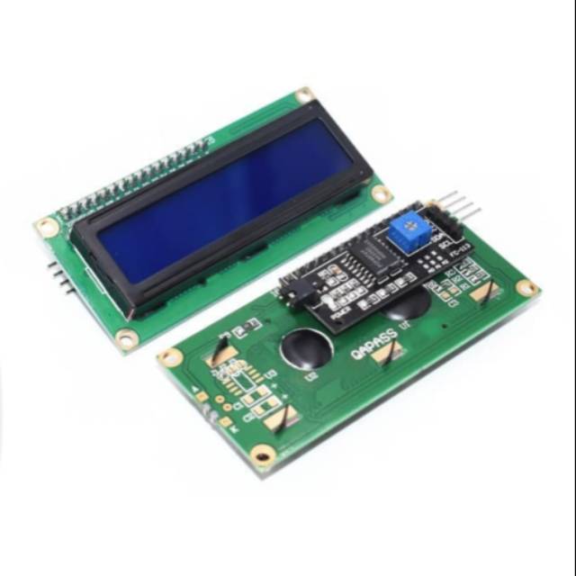 LCD 16x2 1602 Biru Blue LCD With I2C IIC Module Arduino