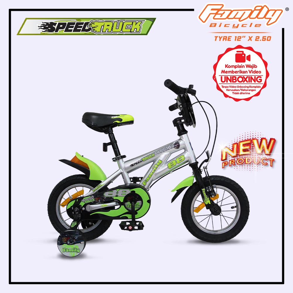 Sepeda Anak Roda Dua Family BMX Speed Truck 12 inch
